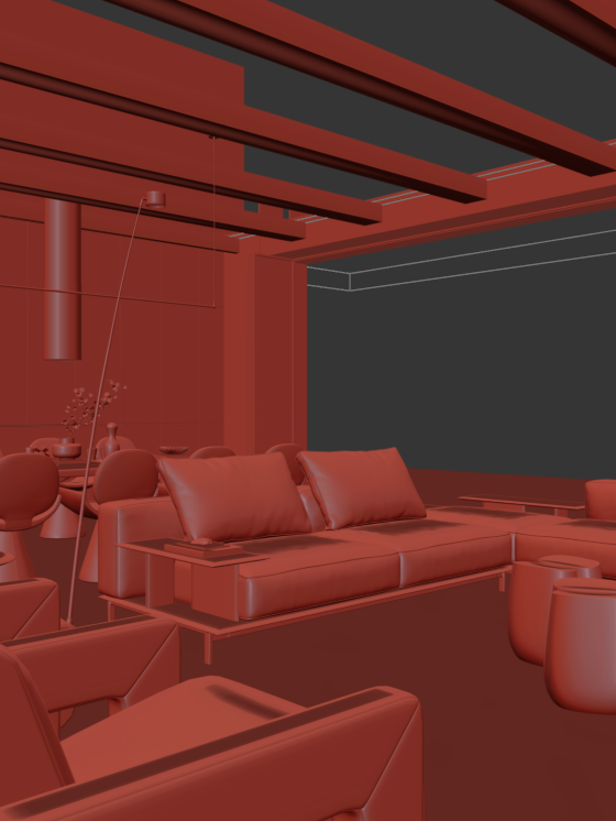 Mountain House — Behind the Scenes — the 3ds Max Scene